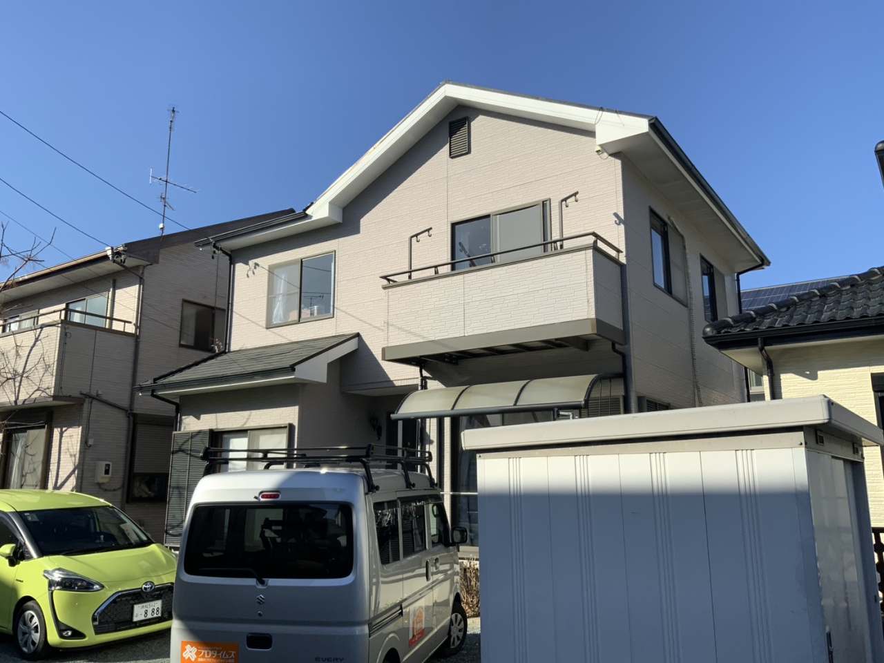 浜松市中央区｜新橋町　M様｜屋根カバー工法・外壁塗装｜2025年4月完工