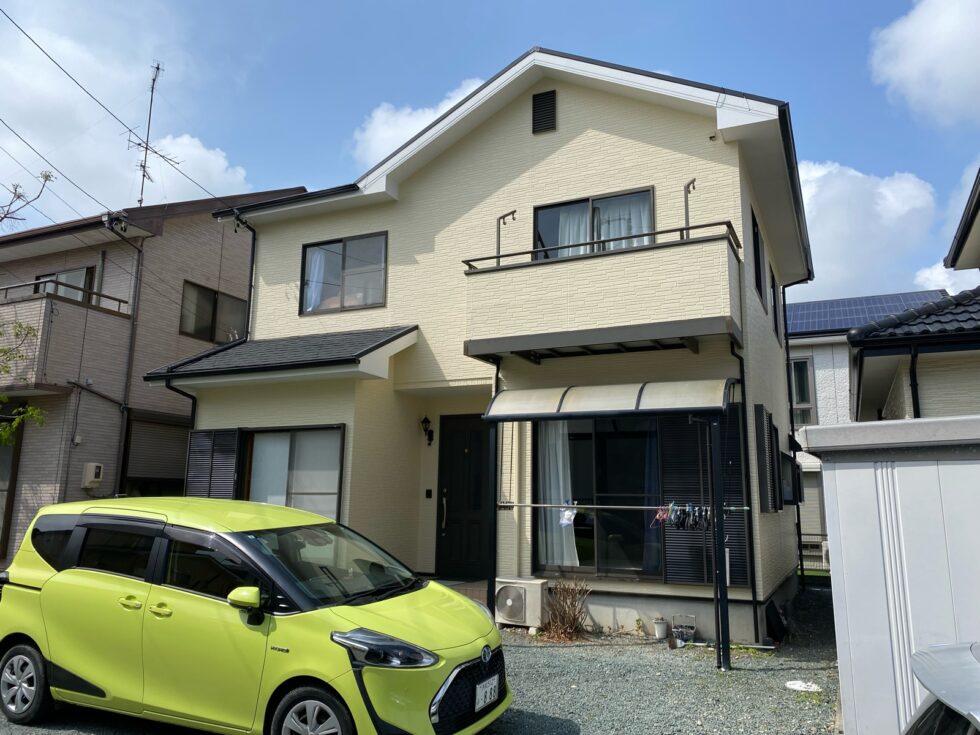 浜松市中央区｜新橋町　M様｜屋根カバー工法・外壁塗装｜2025年4月完工