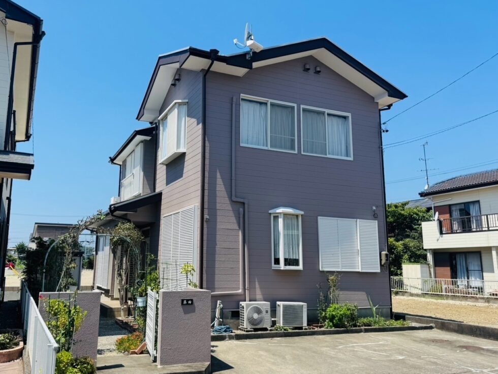 浜松市中央区｜入野町　F様邸｜屋根・外壁塗装｜2025年8月完工