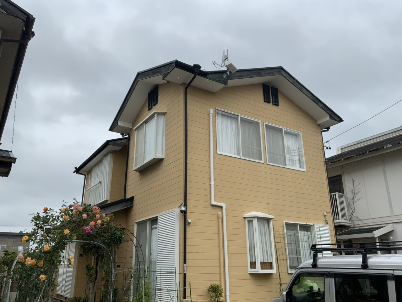 浜松市中央区｜入野町　F様邸｜屋根・外壁塗装｜2025年8月完工