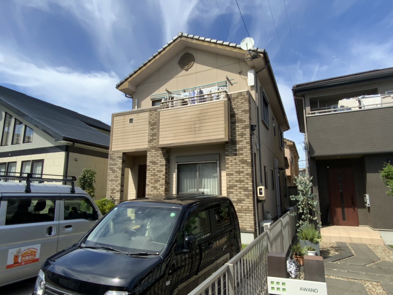 浜松市中央区｜幸　S様邸｜外壁塗装｜2025年10月完工