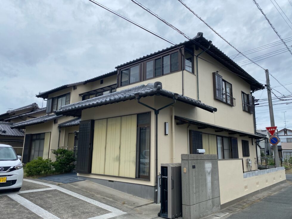 浜松市中央区｜若林町　H様邸｜外壁塗装｜2025年11月完工