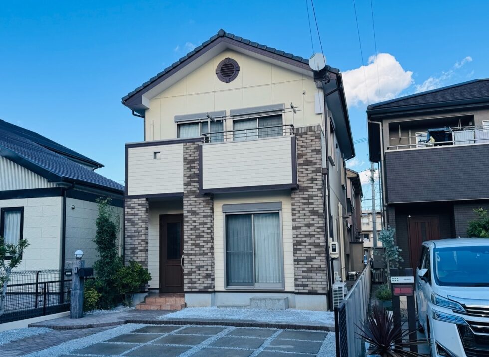 浜松市中央区｜幸　S様邸｜外壁塗装｜2025年10月完工