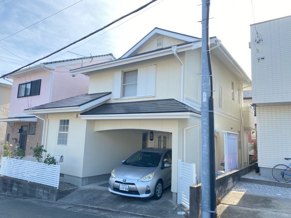 浜松市中央区｜入野町　S様邸｜屋根・外壁塗装｜2025年12月完工