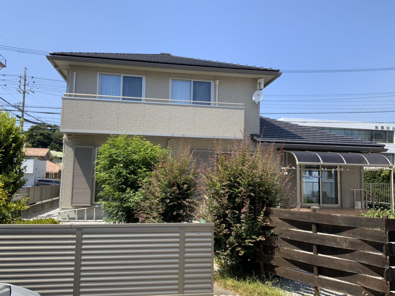 浜松市中央区｜鴨江　K様邸｜屋根・外壁塗装｜2025年1月完工