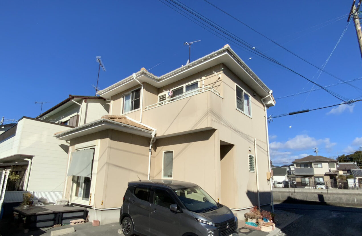 浜松市中央区｜入野町　M様邸｜外壁塗装｜2026年3月完工