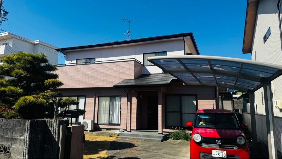 浜松市中央区｜鴨江　Y様邸｜屋根・外壁塗装｜2026年3月完工