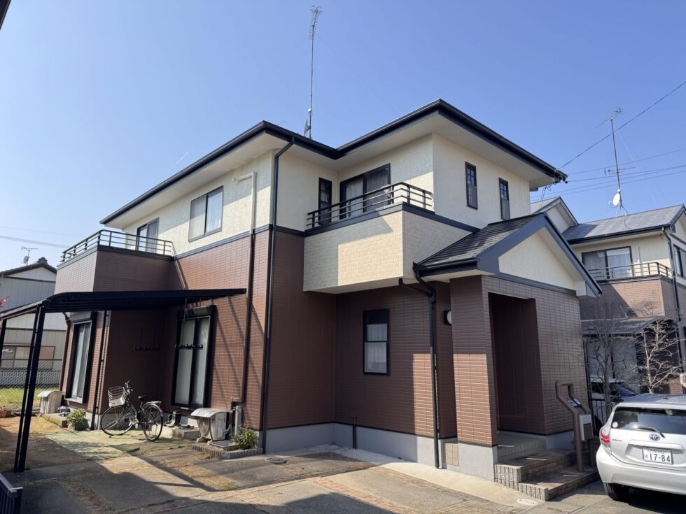 浜松市中央区｜篠原町　Y様邸｜屋根・外壁塗装｜2026年3月完工