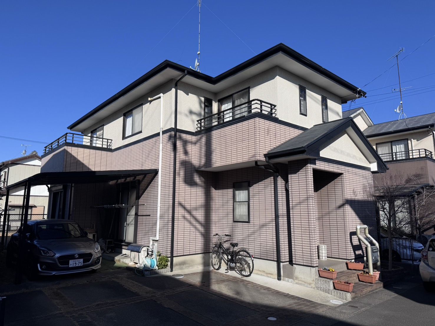 浜松市中央区|篠原町 Y様邸|屋根・外壁塗装|2026年3月完工