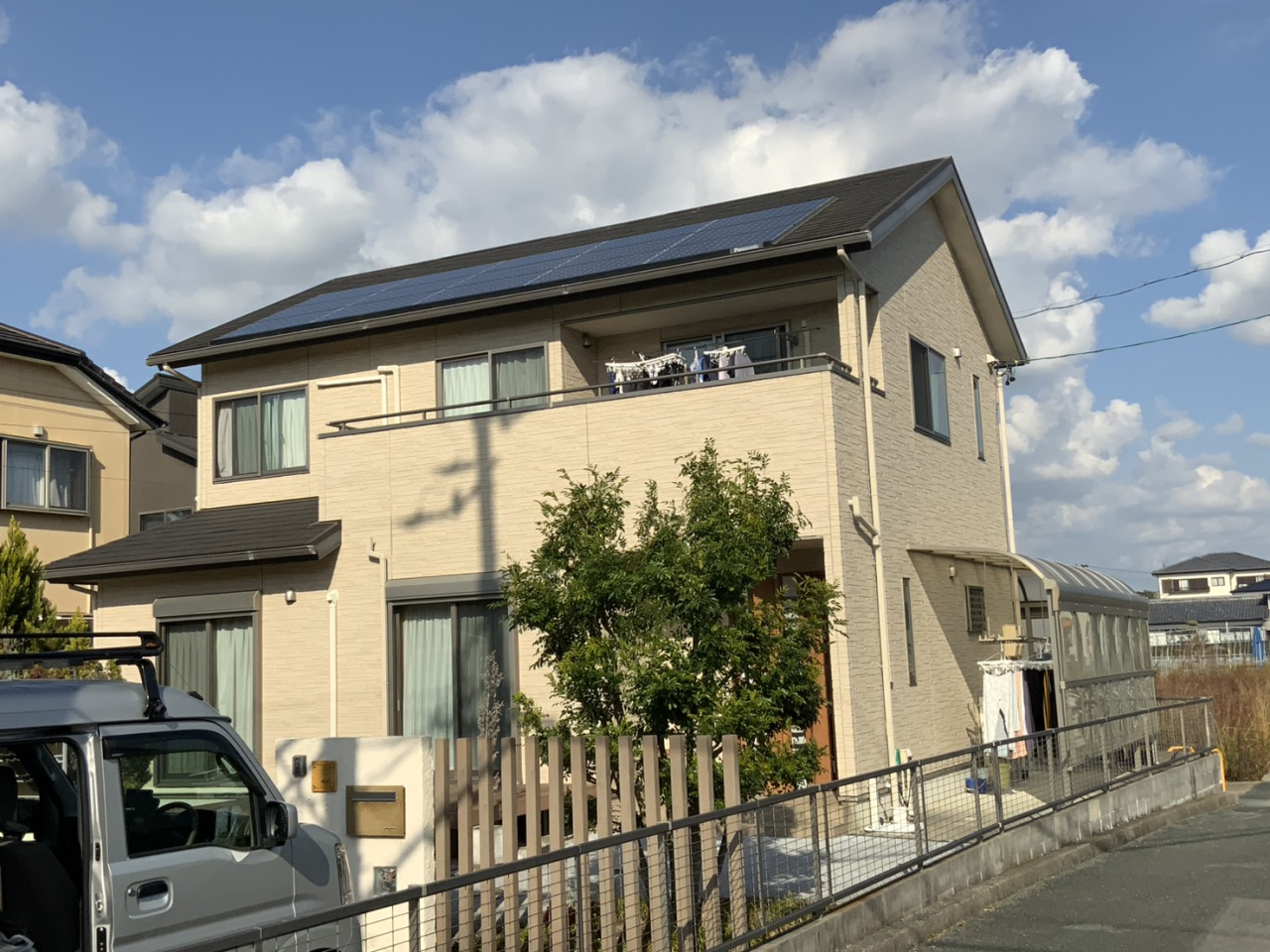 浜松市中央区｜雄踏町宇布見　N様邸｜屋根・外壁塗装｜2026年4月完工