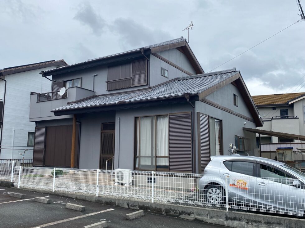浜松市中央区｜西島町　S様邸｜外壁塗装｜2026年4月完工
