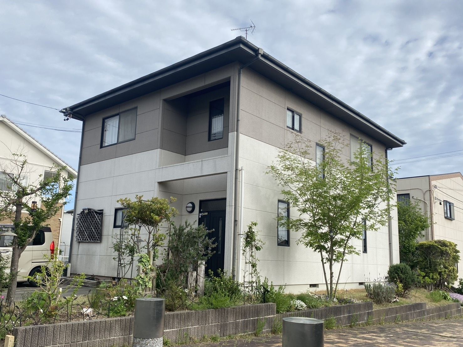 浜松市中央区｜大平台　M様邸｜屋根・外壁塗装｜2026年5月完工