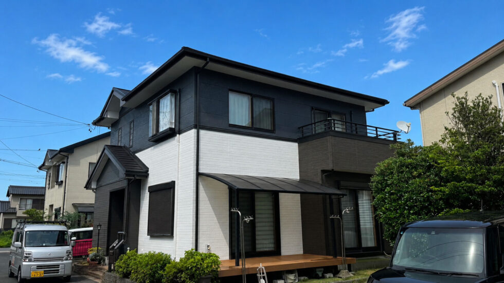浜松市中央区｜篠原町　M様邸｜外壁塗装｜屋根カバー2026年6月完工