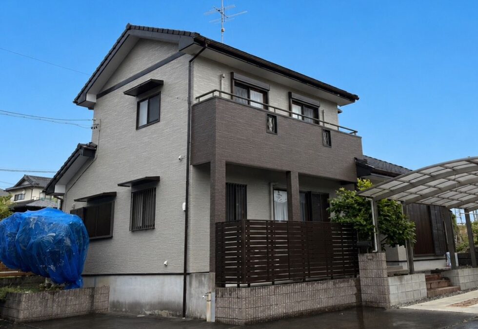 磐田市｜見付　M様邸｜外壁塗装｜2026年6月完工