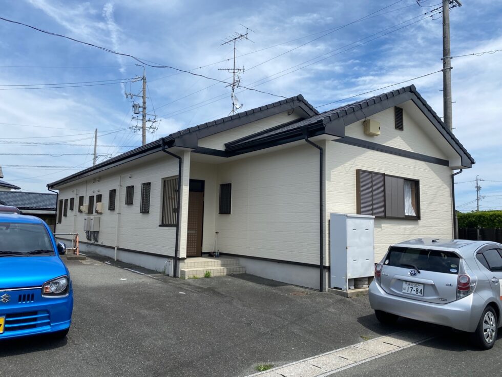 浜松市中央区｜入野町　K様邸　賃貸物件｜屋根・外壁塗装｜2026年6月完工